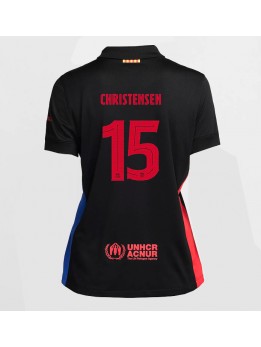 Barcelona Andreas Christensen #15 Zenski Gostujuci Dres 2024-25 Kratak Rukavima